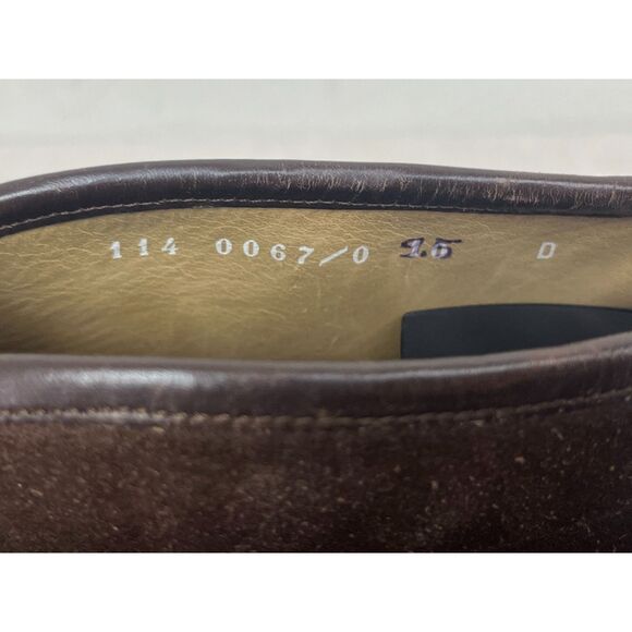 Gucci Brown Suede Ankle Horsebit Slip On Loafer Shoes Boots   Mens Size 9.5 - Picture 6 of 9